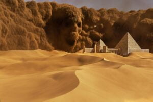 The Mummy in the Pyramid